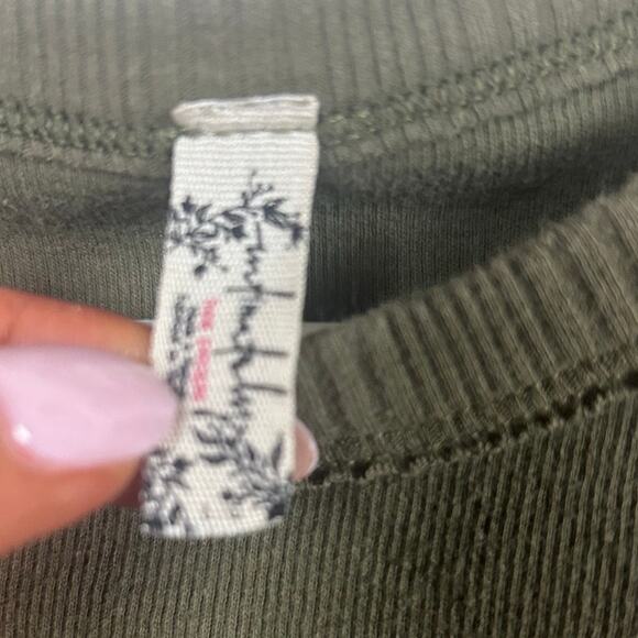 Free People Intimately Green Tank size L - Picture 5 of 8